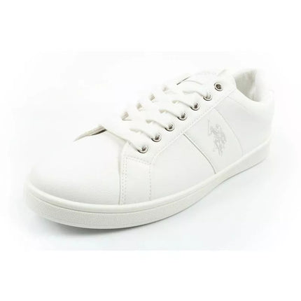 US Polo Assn. shoes sneakers men's fashionable white comfortable