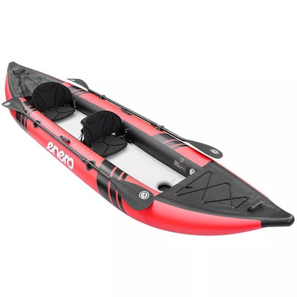 2-PERSON KAYAK SET 385x96x42CM LAMINATED PVC 200KG ENERO