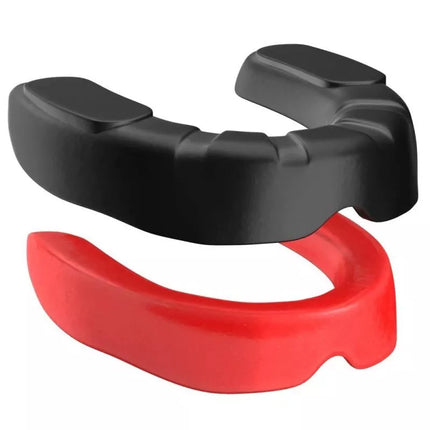 Gel Mouthguard + Box - Black and Red | GelTech