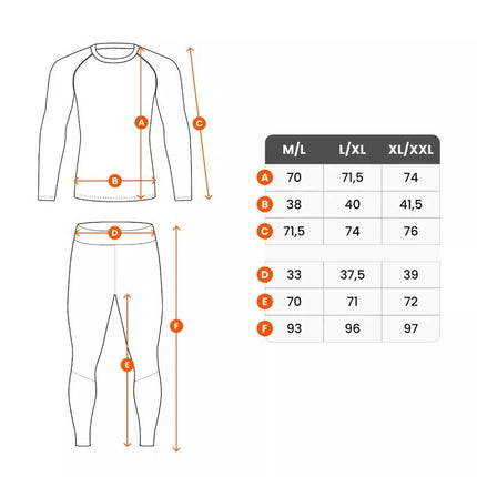 ARCTIQ set man M/L BK