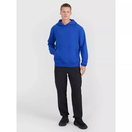 Men's sweatshirt with hood, open, 4F 4FWSS25TSWSM1749-36S