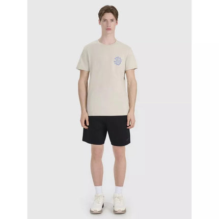 Men's regular printed T-shirt 4F 4FWSS25TTSHM1980-83S