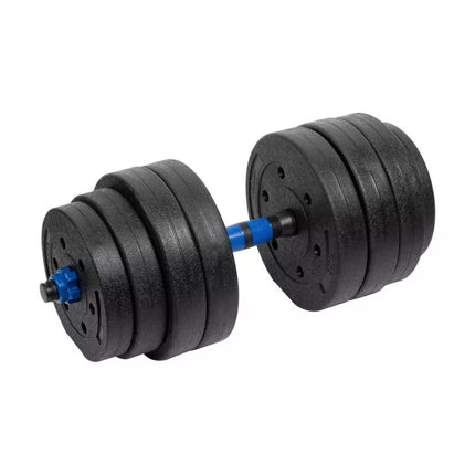 Bituminous adjustable dumbbell with connector 1x20kg Rebel Active