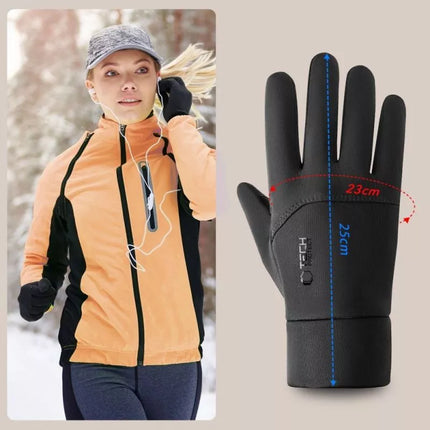 Tech-Protect WG01 Gloves with Touch Tips L - Black
