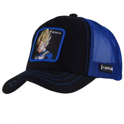 Capslab Freegun Dragon Ball Z Vegeta kepuraitė CL-DBZ-1-VE3, Juoda, Vieno dydžio