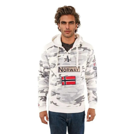Geographical Norway GYMCLASS MEN CAMO 100 (WT1663H/GN/MILITAIRE DGREY)