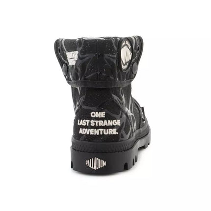 Palladium Stranger Things BAGGY HOPPER TUNNELS Women's 94625-008-M Black