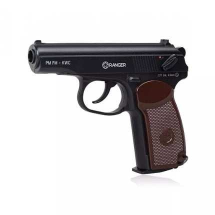 RANGER PM FM KWC orinis pistoletas kal. 4.5 mm BB šratai 18 šūvių PILNAS METALAS CO2 (AAKCMD441AZB)