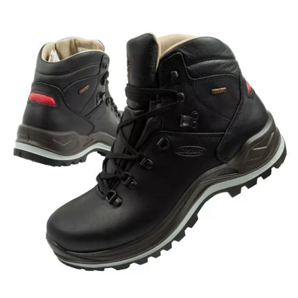 Grisport vyriški žygio batai, juodos Dakar odos, su SPO-TEX, WIN THERM technologijomis