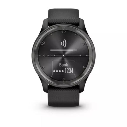 Garmin Vivomove Trend juodas sportinis laikrodis