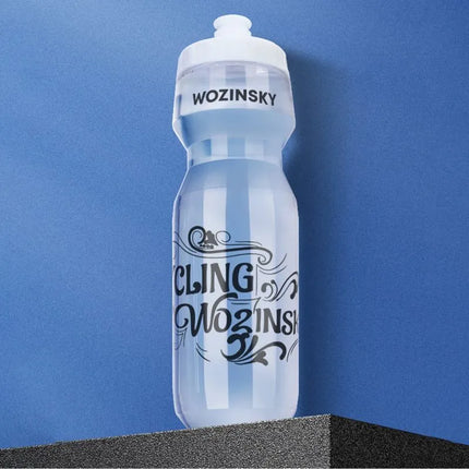 Wozinsky WBR-01T 750ml dviračio buteliukas - Skaidrus