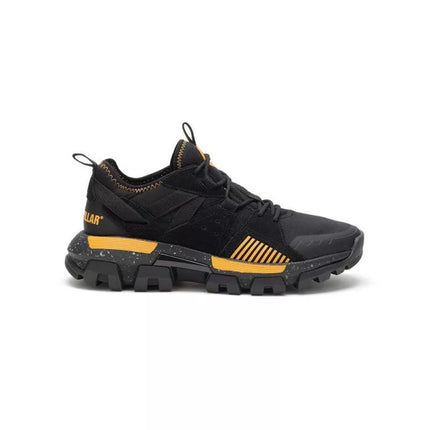 Vyriški sportbačiai Cat Caterpillar Raider Sport, verstos odos, juodi/geltoni (P724513)