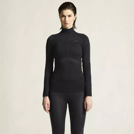 Moteriški termoaktyvūs marškinėliai ACTIVE INTENSITY ZIP W
