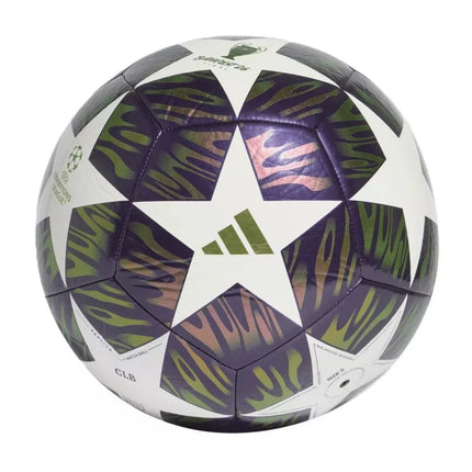 Adidas UCL 25/26 Finalinis futbolo kamuolys Violetinė, Žalia ir Balta KT0658