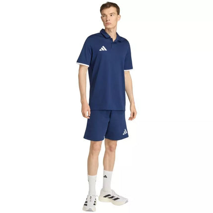 Men's adidas Entrada 26 Polo T-shirt navy blue JZ6663