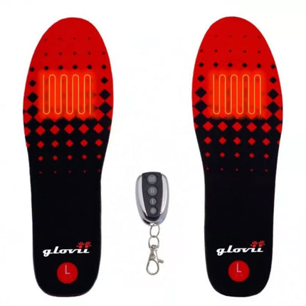 Glovii GW2L heated shoe insert (41, 42, 43, 44, 45, 46; black and red)