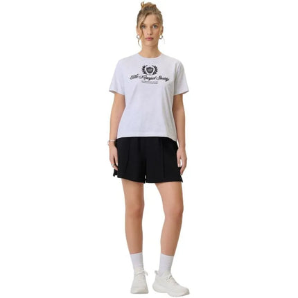 Women's T-shirt 4F F2738 cool light gray melange 4FWSS26TTSHF2738 27M