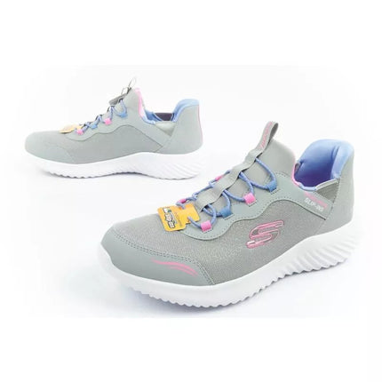 Skechers Bounder Junior Vaikiški Lengvai Apsiaunami Sportbačiai