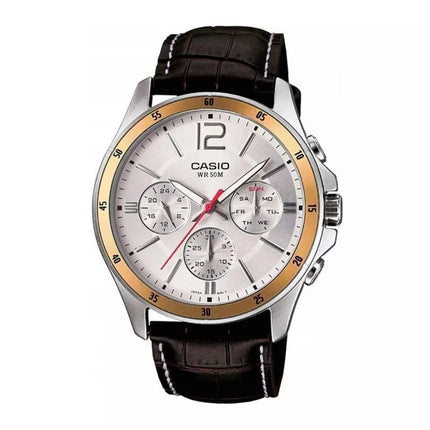 Vyriškas laikrodis CASIO MTP-1374L-7AVDF + dėžutė