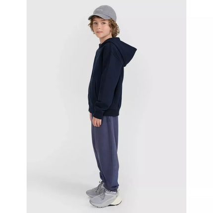 Boy's zip-up hooded sweatshirt 4F 4FJRMM00TSWSM2481-31S