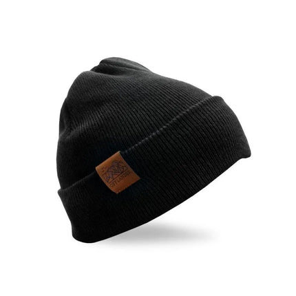 Juoda žieminė kepurė Offlander