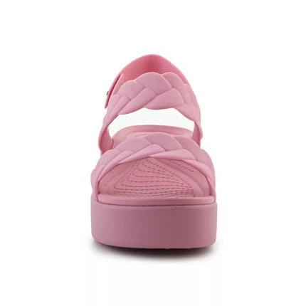 "Crocs Brooklyn Woven Low Wedge W" 209977-6XX sandalai