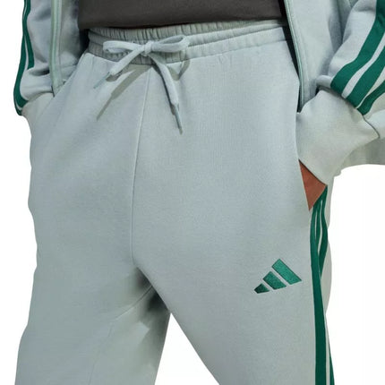 Vyriškos adidas Essentials 3 juostelių flisinės kelnės Mėtinės KD4836