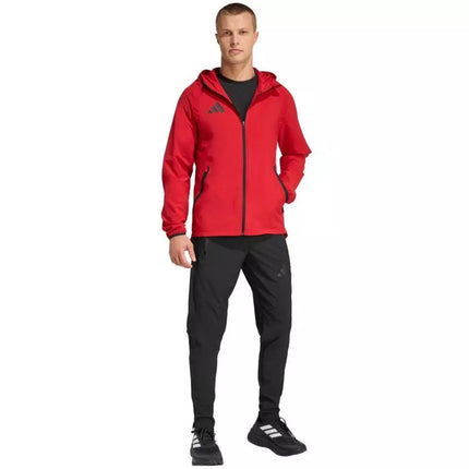 Vyriška adidas Tiro 26 Kelioninė Vėjalaužio Striukė Raudona KD3337
