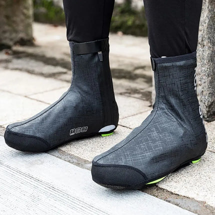 Rockbros LF1081 Windproof Waterproof Shoe Covers 42-46 cm - Black