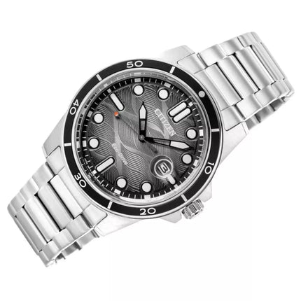 CITIZEN Jūrinis Sportiškas Eco-Drive Vyriškas Laikrodis AW1816-89E + Dėžutė