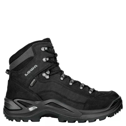 Renegade GTX vidutinio aukščio tamsiai juodi batai LOWA, UK 8 (42)