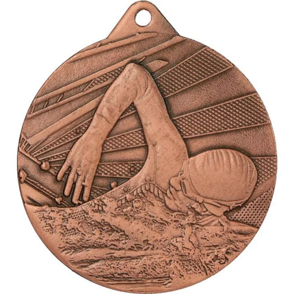 Bronze medal in swimming
