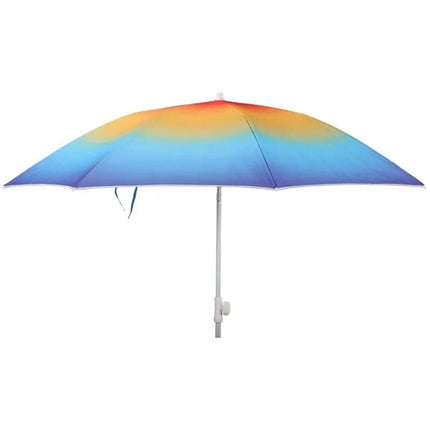GARDEN BEACH UMBRELLA 180CM RAINBOW