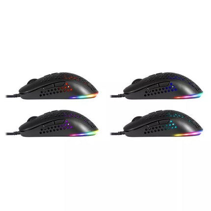 Defender Laidinė žaidimų pelė Shepard GM-620L Optinė 12800 DPI 7 mygtukų RGB apšvietimas 52620