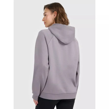 Women's sweatshirt with hood, open, 4F 4FRAW25TSWSF2775-25S