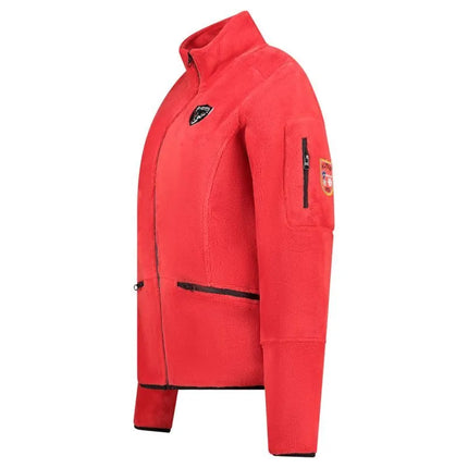 Geographical Norway moteriškas flisinis džemperis Tisaline Red Db Lady 047-1 raudonas (WZ7986F/GN-Red)