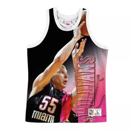 Mitchell & Ness NBA Miami Heat sportiniai marškinėliai – Jason Williams