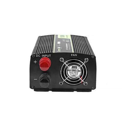 GREEN CELL INV09 keitiklis 12V-230V 1000W/2000W, gryna sinusinė banga