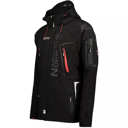 Geographical Norway Techno Softshell M WU6068-GN-BLACK striukė