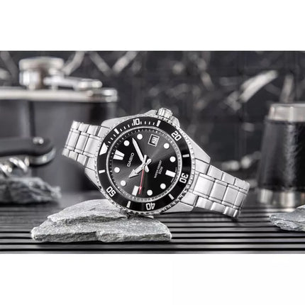 Vyriškas laikrodis CASIO MDV-10D-1A1VEF + DĖŽUTĖ