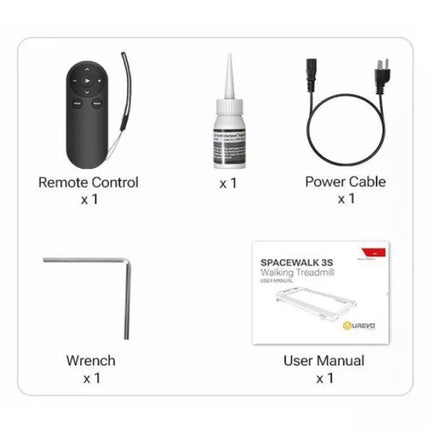 Urevo Spacewalk 3S takelis + Tuckano URTM024+BIUBI elektrinis reguliuojamas stalas