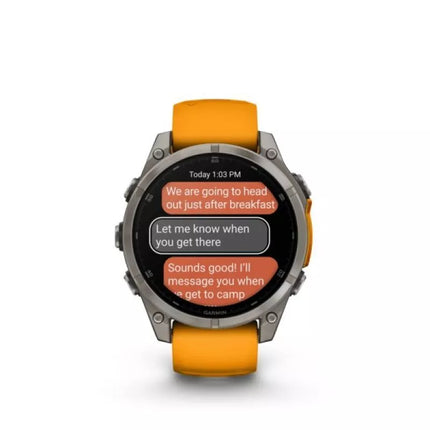 Garmin Fenix 8 47mm AMOLED - Safyrinis Titanas