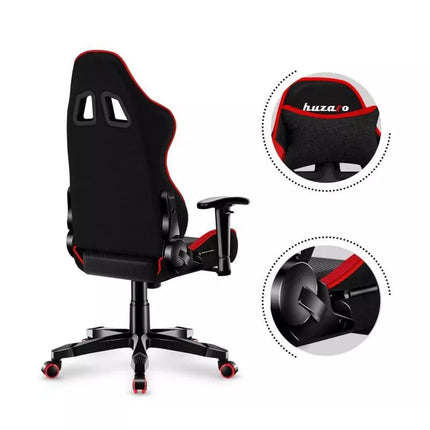 HZ-Ranger 6.0 Raudona tinklinė žaidimų kėdė vaikams