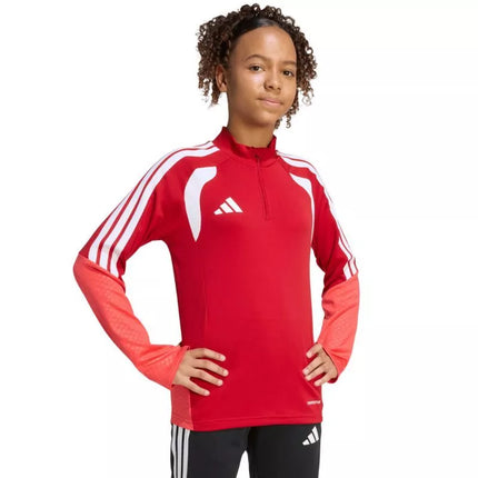 adidas Tiro 26 Varžybų treniruočių viršutinė dalis, raudonai-oranžinė, vaikams, džemperis KA7571