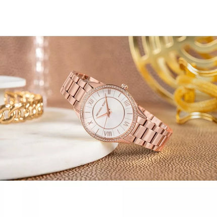 Michael Kors Lauryn Moterų Laikrodis ir Papuošalai MK4850SET + Dėžutė