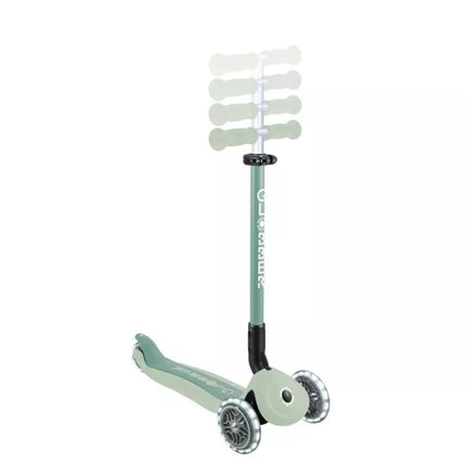 Globber Go•Up Active Lights Ecologic Jr 745-505 paspirtukas su sėdyne