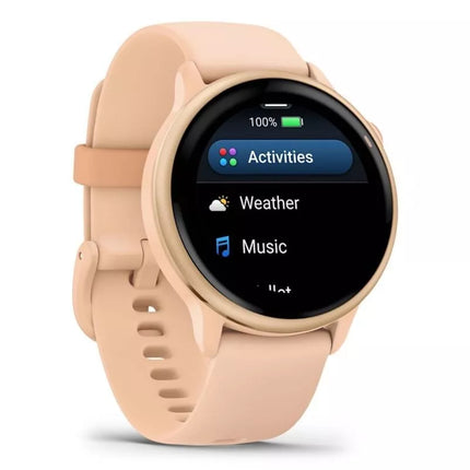 Garmin Vivoactive 6 Rausvas Aušros / R. Aušros Metališkas laikrodis
