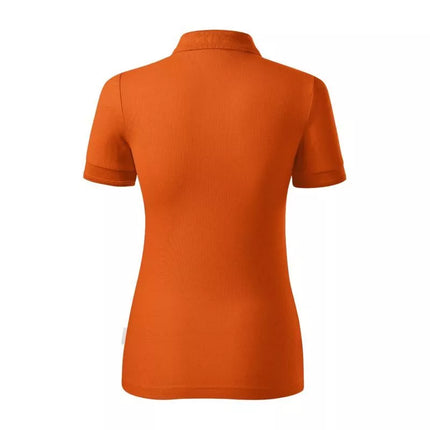 Moteriški polo marškinėliai "Reserve" (oranžiniai (prekės ženklo etiketė))