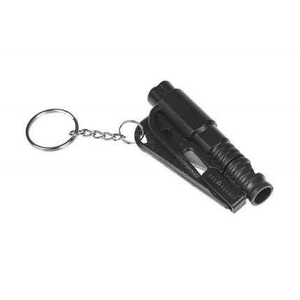 GUARD LifeGuard Rescue Tool - Whistle, Seatbelt Cutter, Glass Breaker (YC-004-BL)