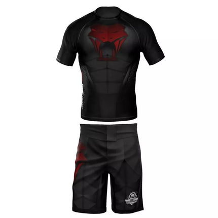 The "Snake" compression Rashguard shirt is made of DBX MORE DRY M material.